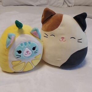 Adorable Cat Plush Toy - Multicolor